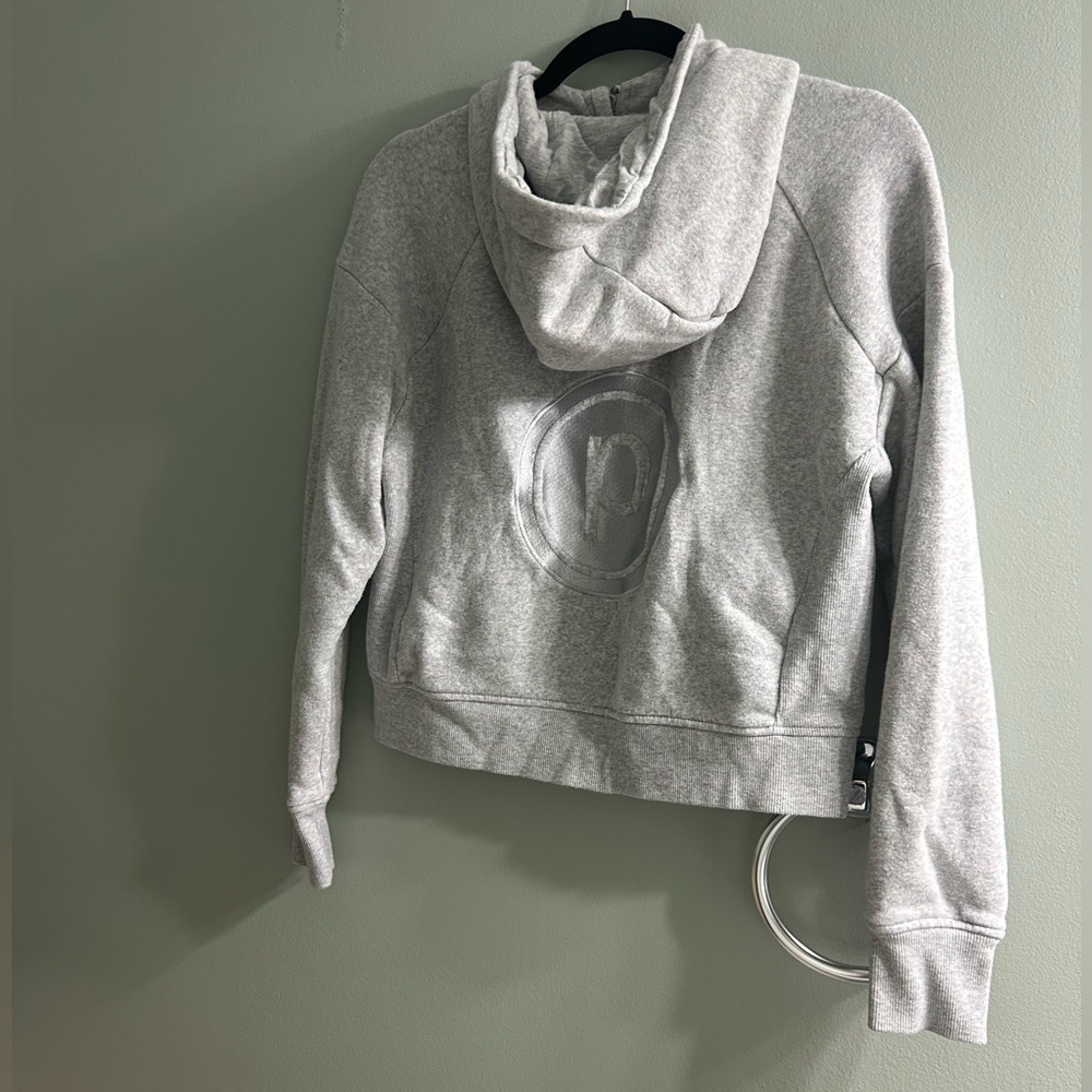 Pure barre Pilates zip up grey hoodie - Picture 7 of 7